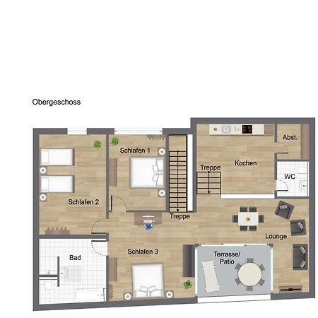 Bohnapartments - Town House Am Stadtpark - Gratis Parkplatz - Wlan Эрфурт Экстерьер фото