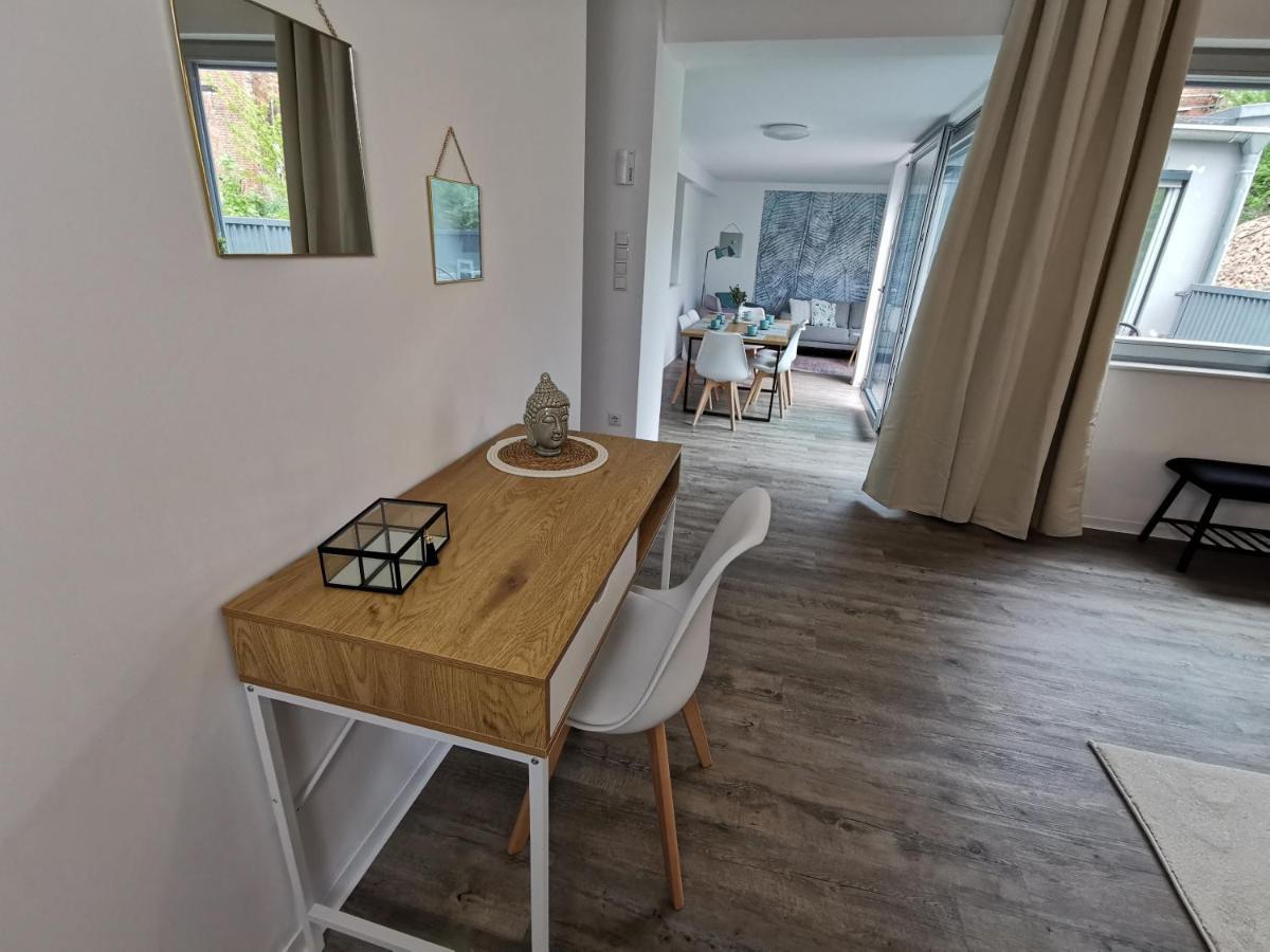Bohnapartments - Town House Am Stadtpark - Gratis Parkplatz - Wlan Эрфурт Экстерьер фото