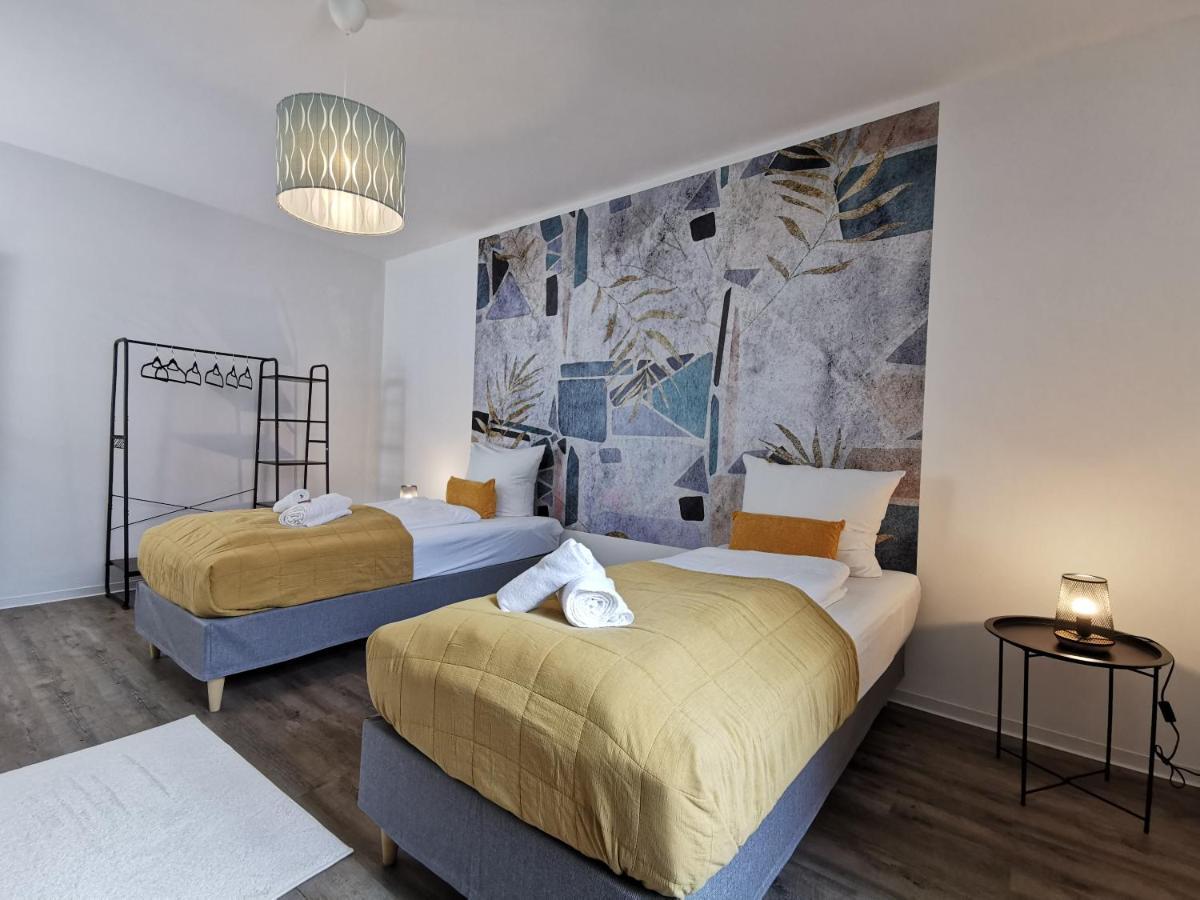 Bohnapartments - Town House Am Stadtpark - Gratis Parkplatz - Wlan Эрфурт Экстерьер фото