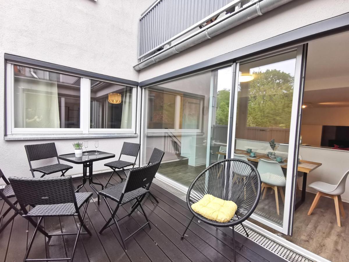 Bohnapartments - Town House Am Stadtpark - Gratis Parkplatz - Wlan Эрфурт Экстерьер фото